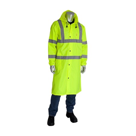 Pip ANSI Type R Class 3 Value All Purpose 48" Raincoat 353-1048-LY/2X